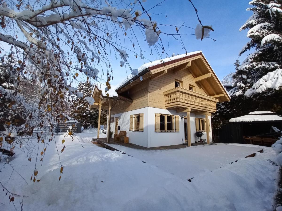 Chalet Dacha Mit Finnischer Sauna 젤암제 외부 사진