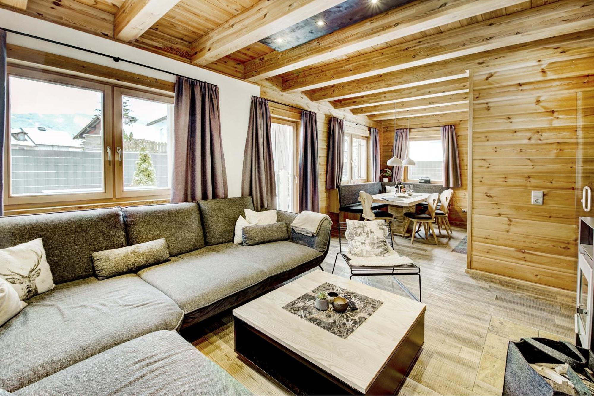 Chalet Dacha Mit Finnischer Sauna 젤암제 외부 사진