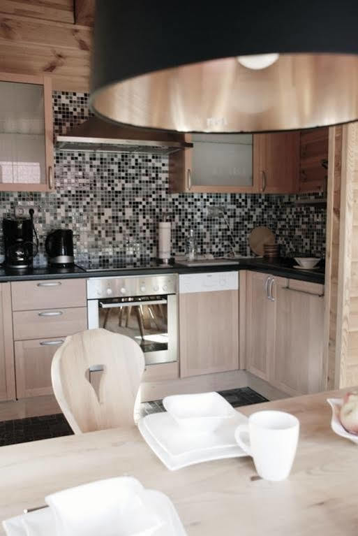 Chalet Dacha Mit Finnischer Sauna 젤암제 외부 사진